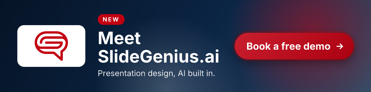 SlideGenius banner: Meet SlideGenius.ai